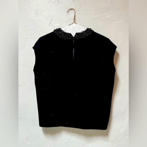 Vintage Gene Shelly beaded blouse & jacket - Picture 3 of 3